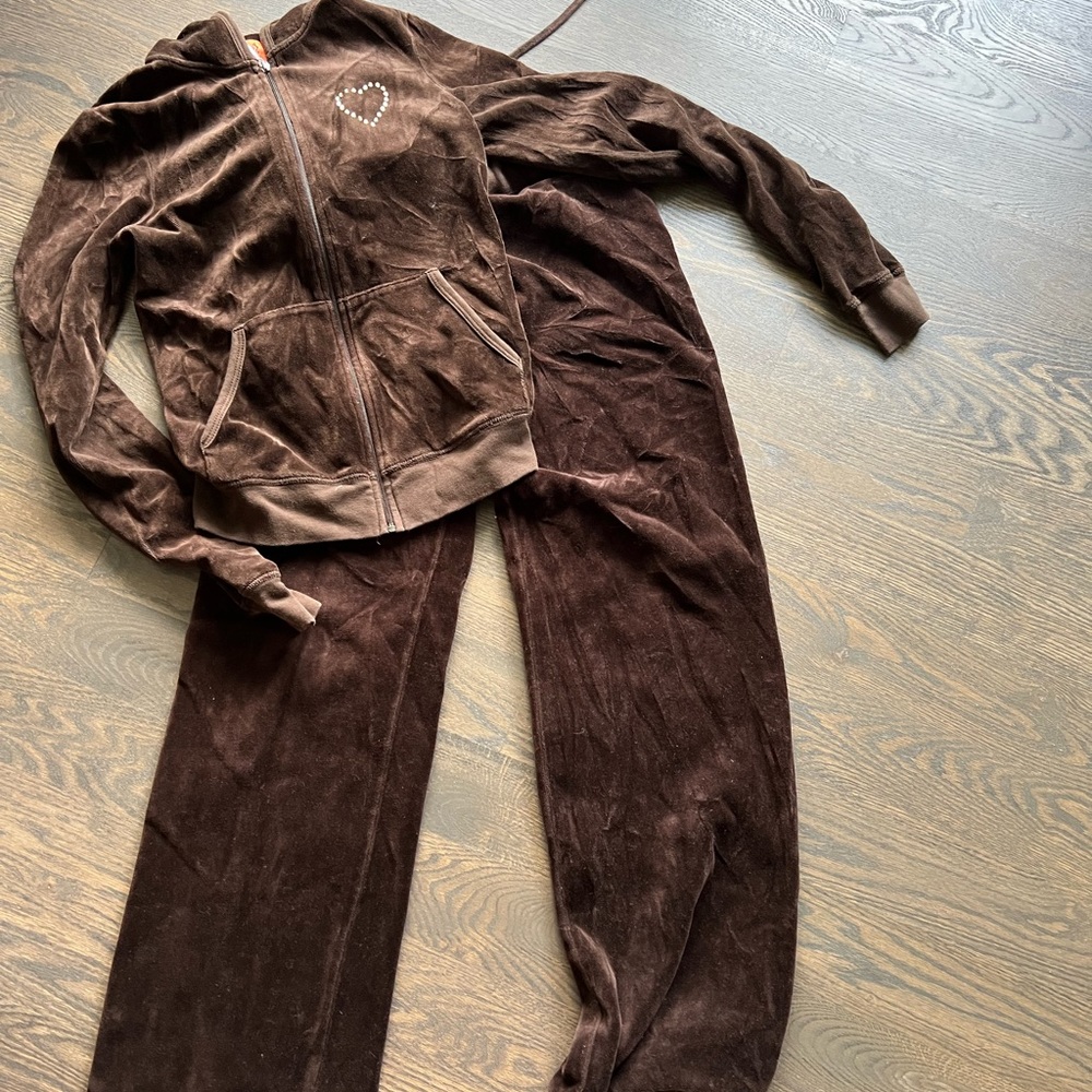 Juicy Couture Jacket and Pants Brown